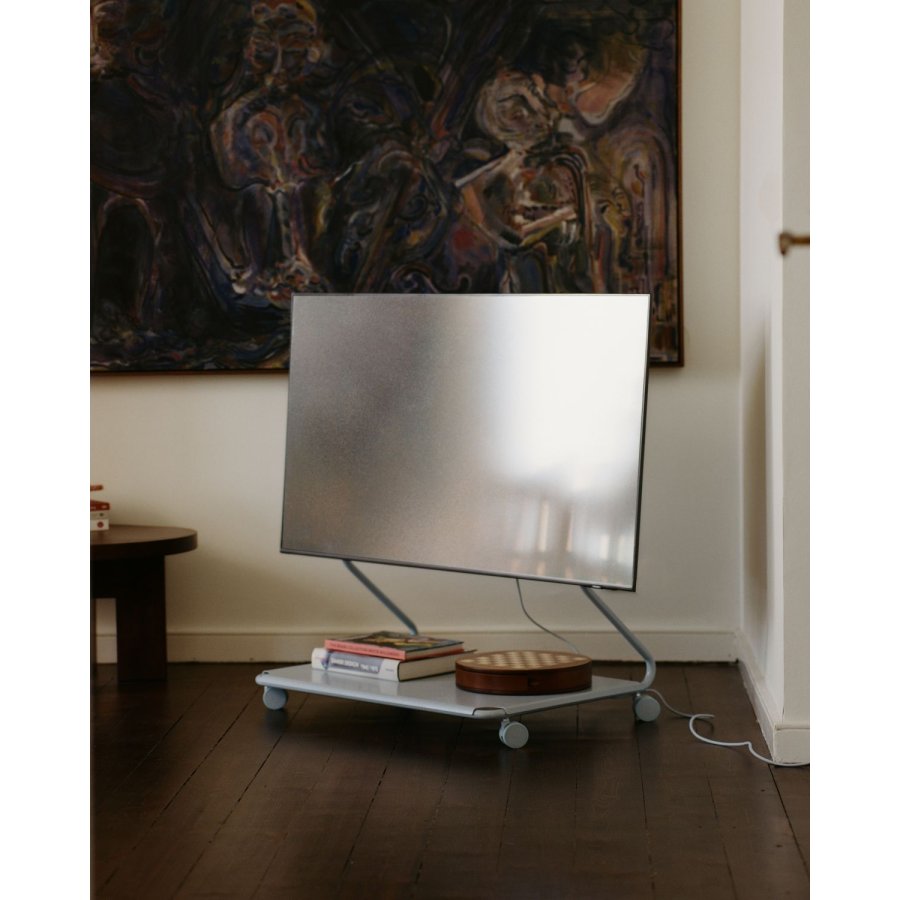Pedestal Disco TV-Stander 93 cm, Powder Blue